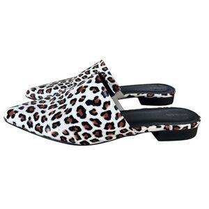 Arider Girl Leopard Print Mule Size 7.5